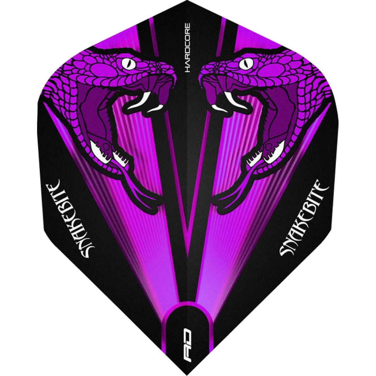 Red Dragon - Peter Wright - Big Wing Dart Flights - Purple Snakes