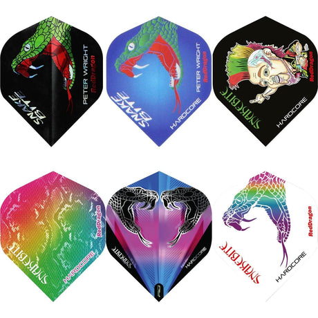 Red Dragon - Peter Wright - Big Wing Dart Flights -