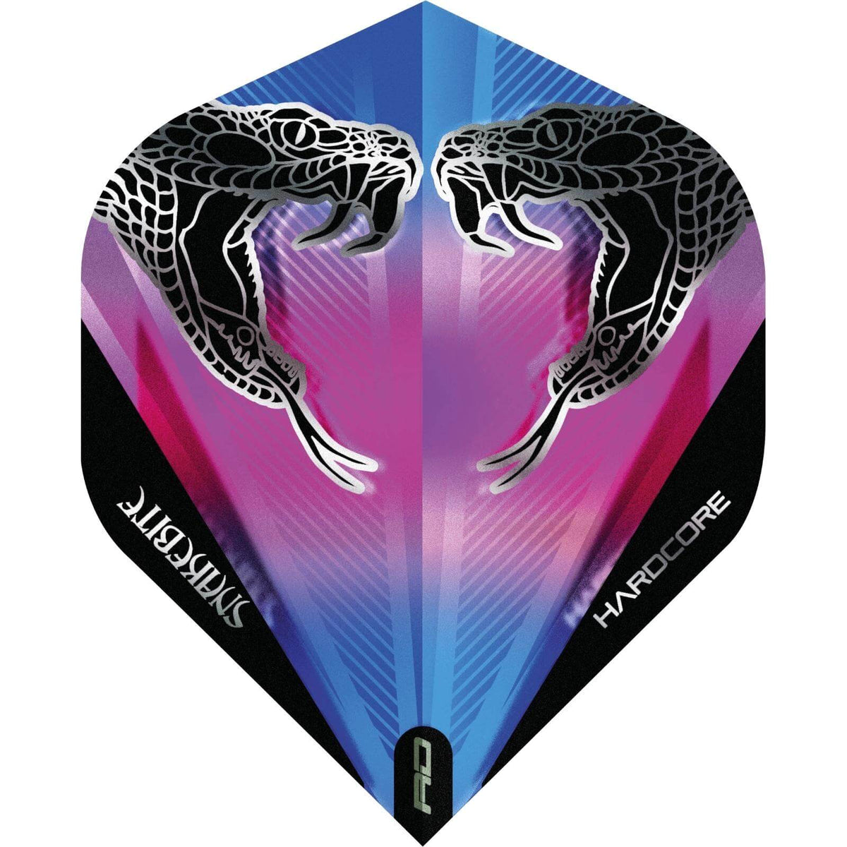 Dart Flights - Red Dragon - Peter Wright - Big Wing Dart Flights Twin Snake