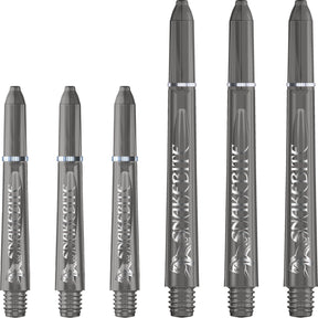 Red Dragon - Peter "Snakebite" Wright Signature Series - Polycarbonate Dart Shafts - Short (35mm) / Black Tint