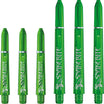 Red Dragon - Peter "Snakebite" Wright Signature Series - Polycarbonate Dart Shafts - Short (35mm) / Green