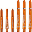 Red Dragon - Peter "Snakebite" Wright Signature Series - Polycarbonate Dart Shafts - Short (35mm) / Orange