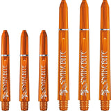 Red Dragon - Peter "Snakebite" Wright Signature Series - Polycarbonate Dart Shafts - Short (35mm) / Orange