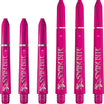 Red Dragon - Peter "Snakebite" Wright Signature Series - Polycarbonate Dart Shafts - Short (35mm) / Pink