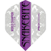 Red Dragon - Peter Wright World Champion Edition - Big Wing Dart Flights - Grey and Purple