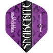 Red Dragon - Peter Wright World Champion Edition - Big Wing Dart Flights - Purple and Black