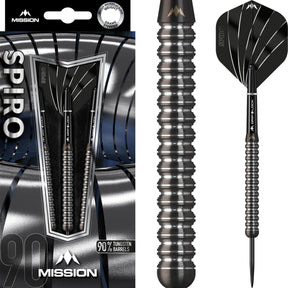 Mission - Spiro M1 Darts - 90% Tungsten - 21g 23g 25g -