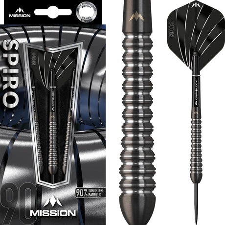 Mission - Spiro M2 Darts - 90% Tungsten - 20g 22g 24g -