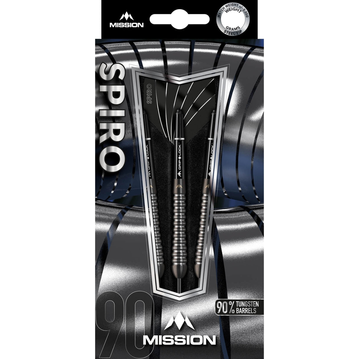 Mission - Spiro M2 Darts - 90% Tungsten - 20g 22g 24g -