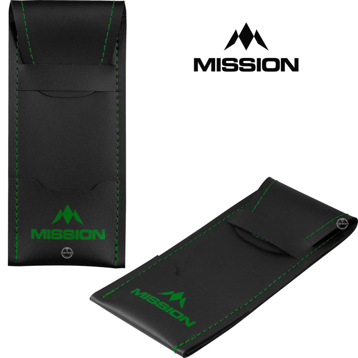 Dart Cases - Mission - Sport 8 Darts Case Green