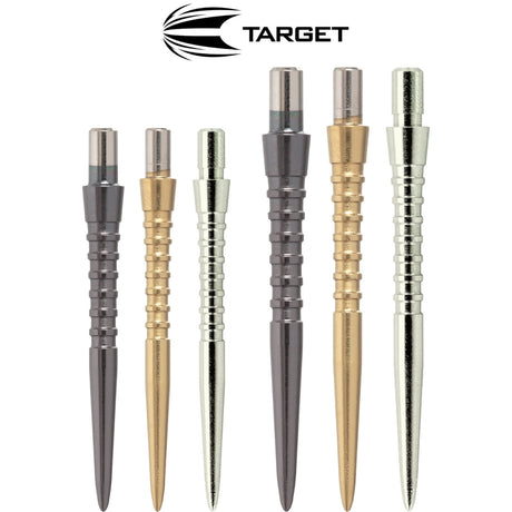Target - Storm Grooved Dart Points - 26mm 30mm -