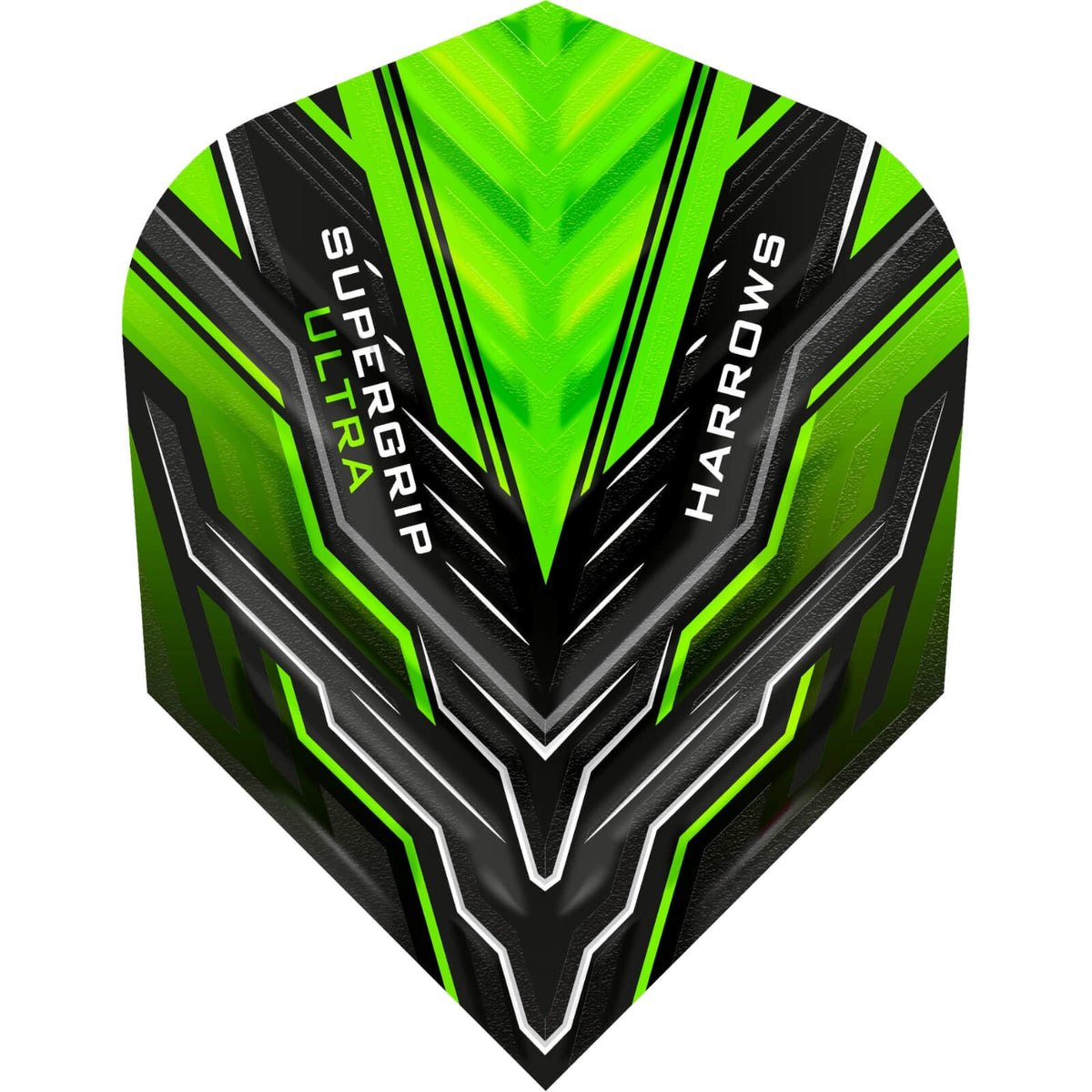 Dart Flights - Harrows - Supergrip Ultra - Standard Dart Flights Green