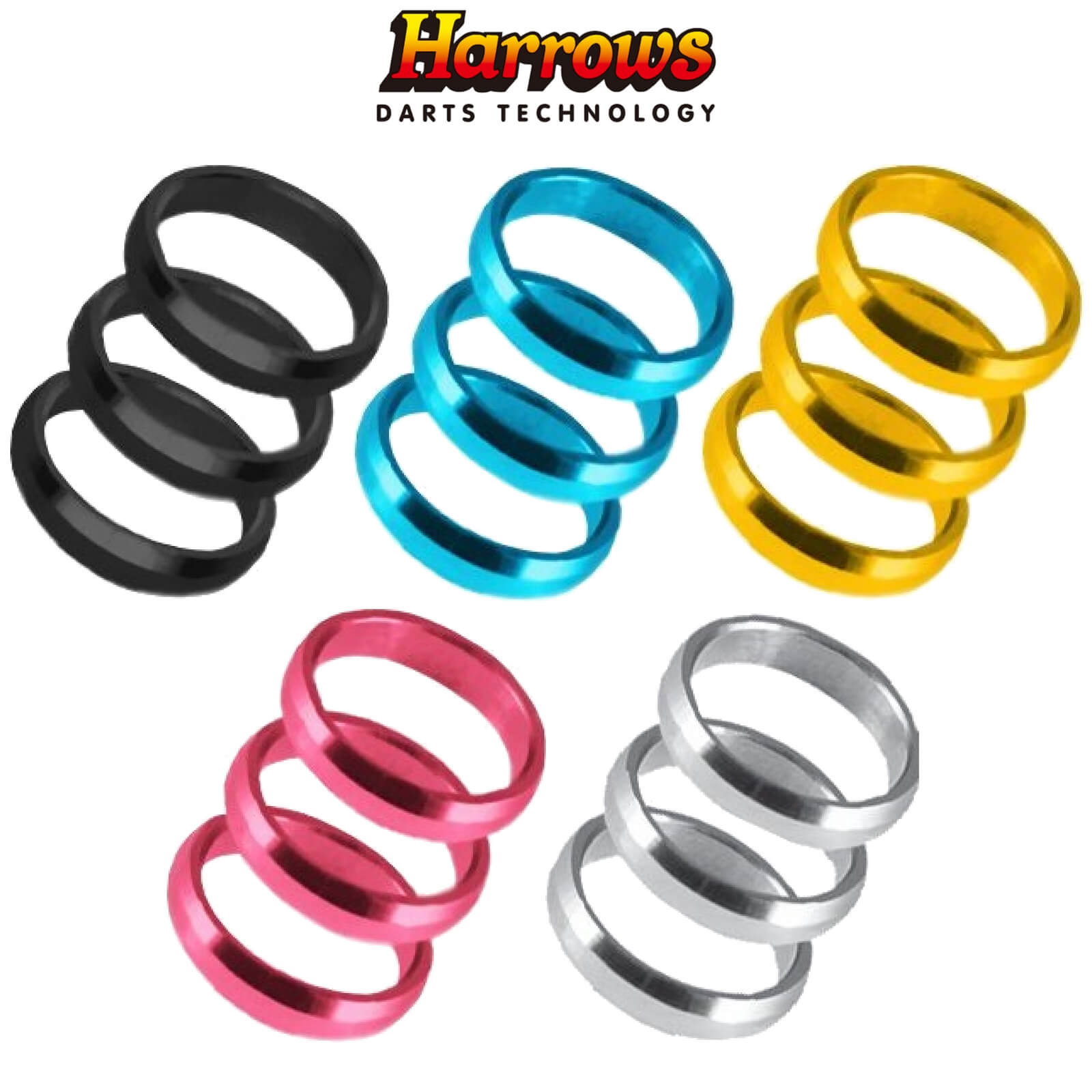 Shaft Accessories - Harrows - Supergrip Dart Shaft Rings 