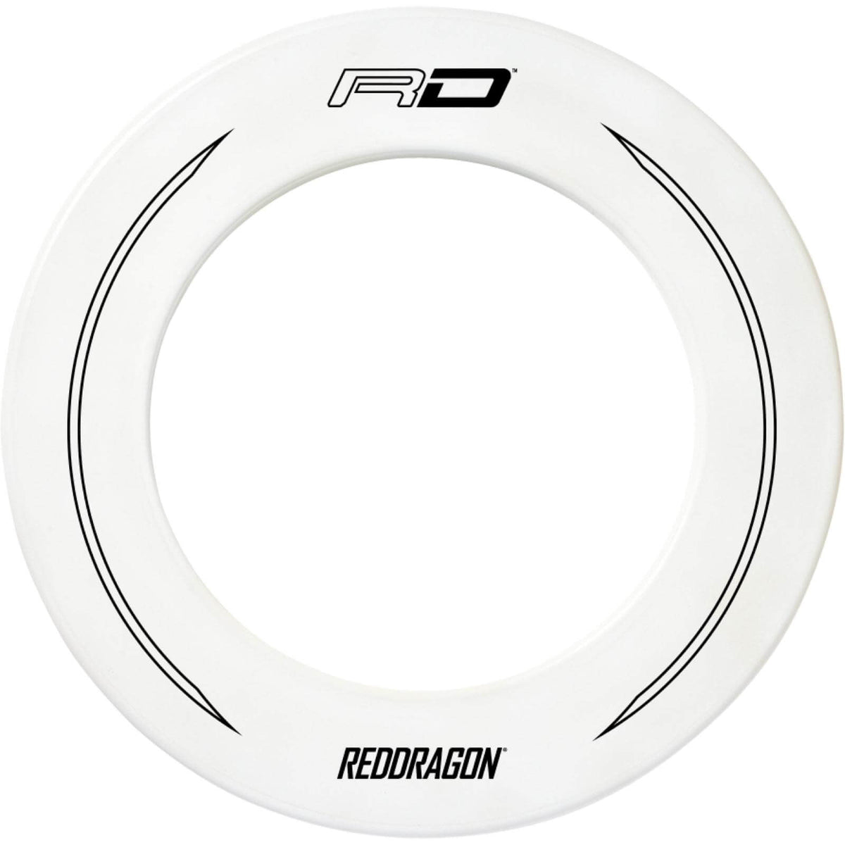Dartboard Accessories - Red Dragon - 1 Piece Dartboard Surrounds White