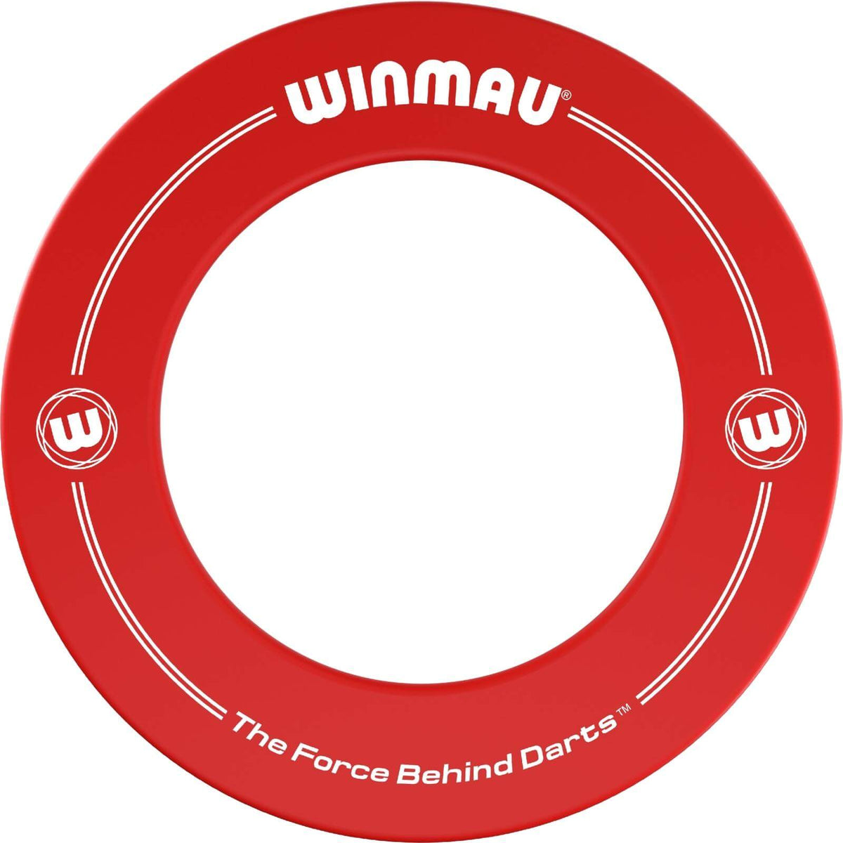 Dartboard Accessories - Winmau - Printed Dartboard Surround Red