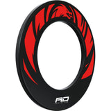 Red Dragon - Dragon Design Dartboard Surround -