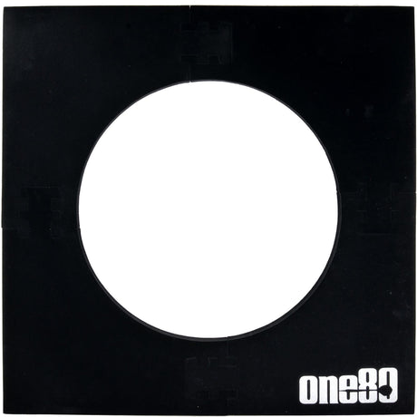 One80 - Knock-Down 4 Piece Square Dartboard Surround -