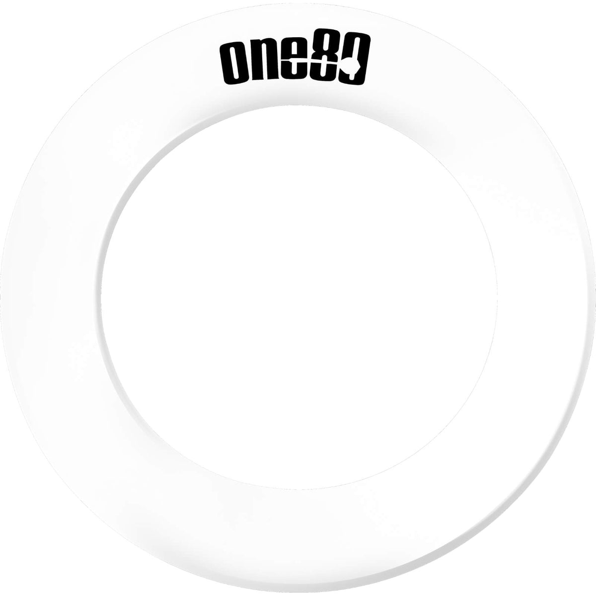 Dartboard Accessories - One80 - 1 Piece Dartboard Surround White
