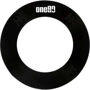 One80 - Knock-Down 4 Piece Dartboard Surround - Black