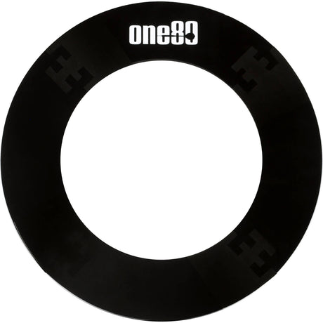 One80 - Knock-Down 4 Piece Dartboard Surround - Black