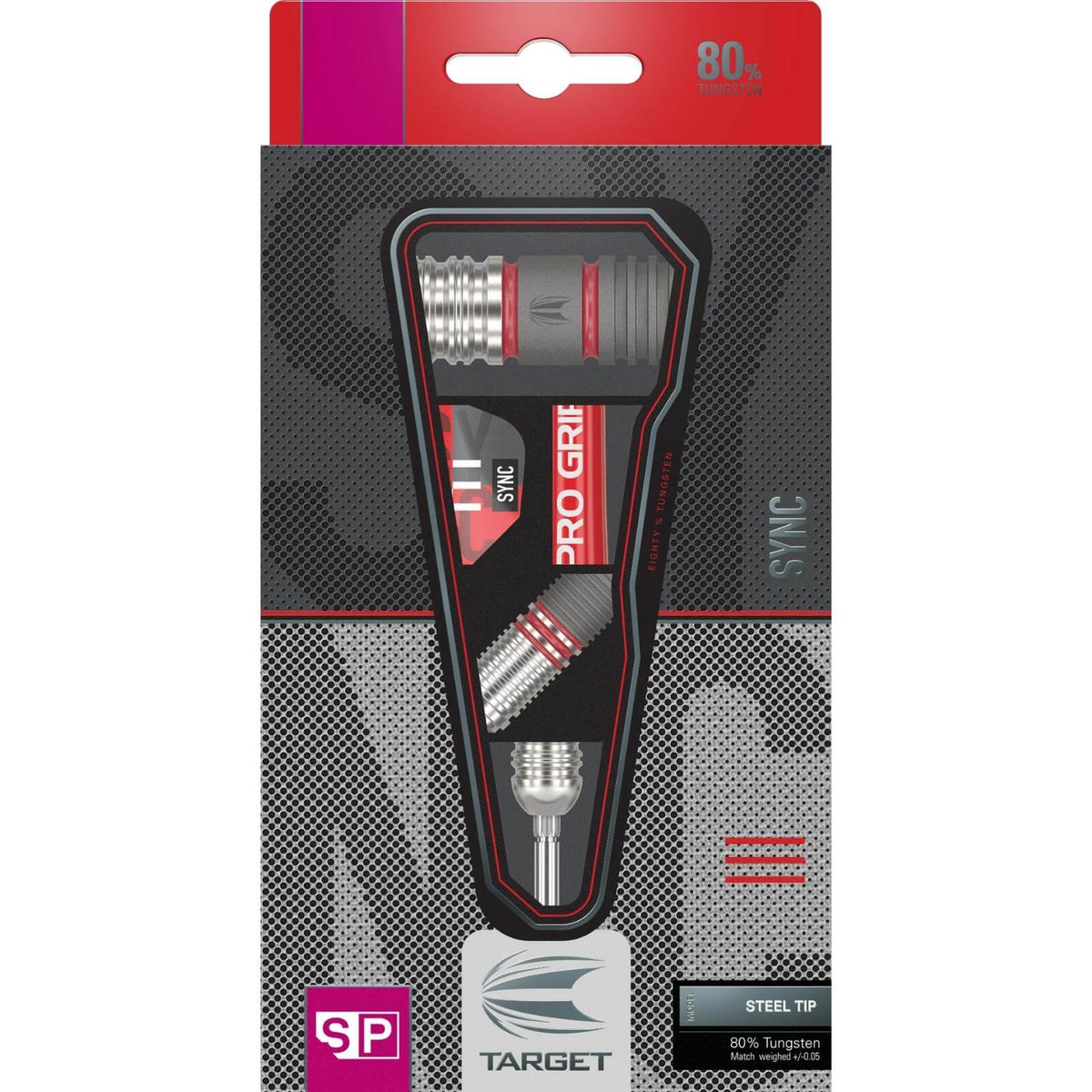Darts - Target - Sync 03 Darts - Swiss Point - Steel Tip - 80% Tungsten - 21g 22g 23g 