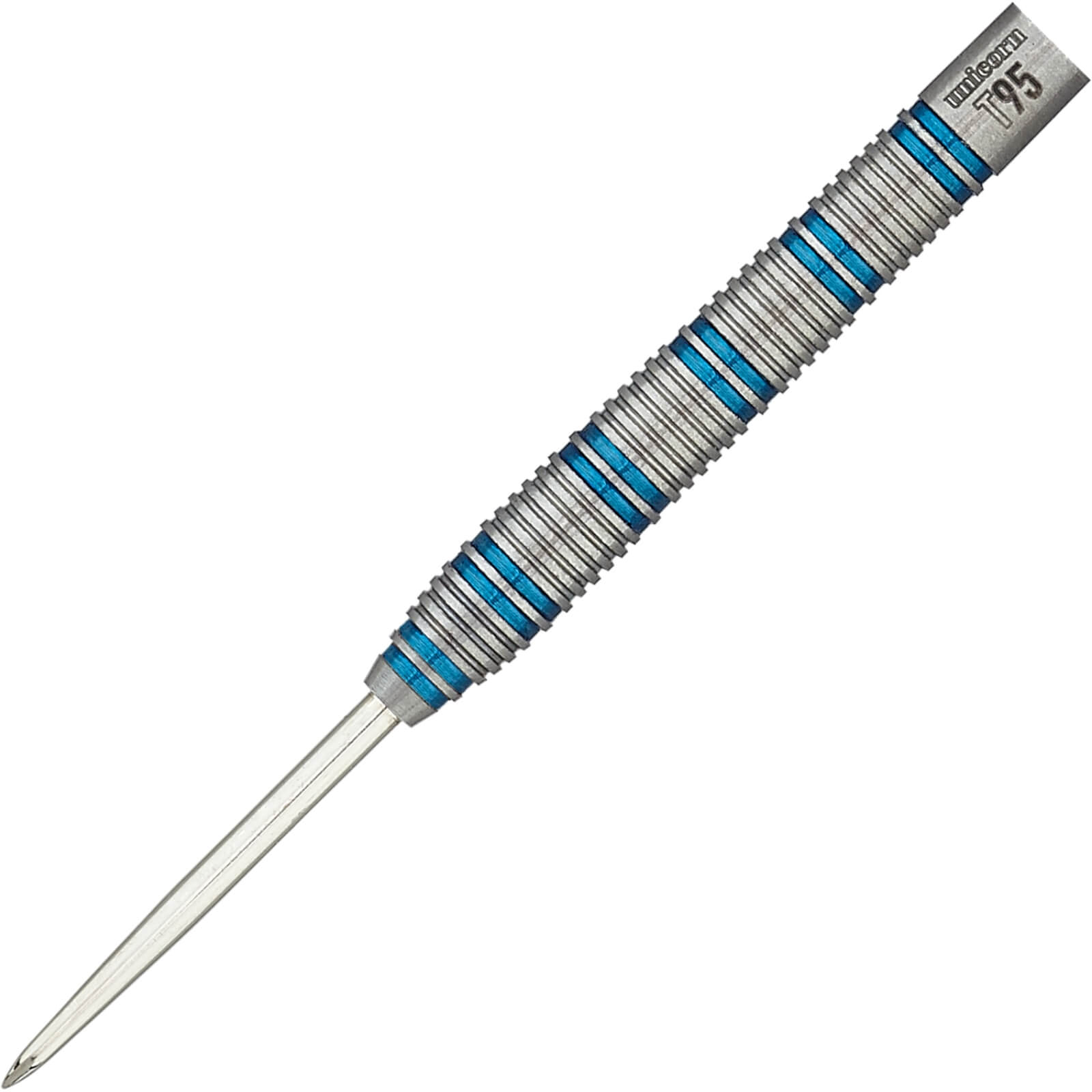 Unicorn Uniseks dartpijlen T95 Core XL, blauw, type 1, 95% wolfraamstaal, 24 g Unicorn Uniseks dartpijlen T95 Core XL, blauw, type 1, 95% wolfraamstaal, 24 g