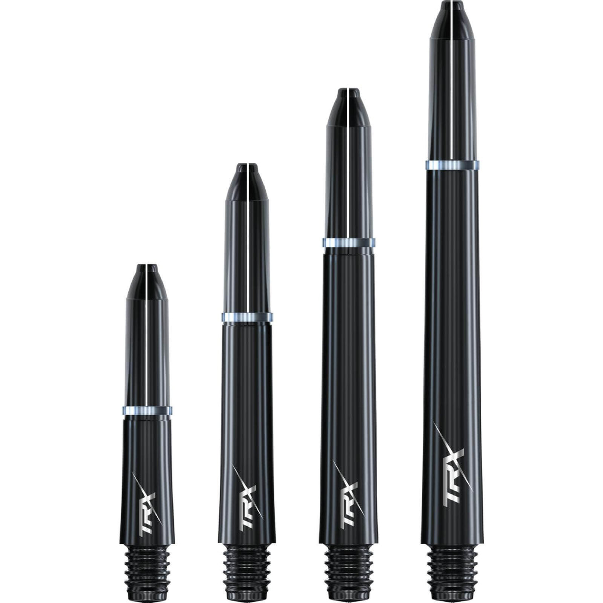 Dart Shafts - Red Dragon - TRX - Nylon Dart Shafts Extra Short (27mm) / Black