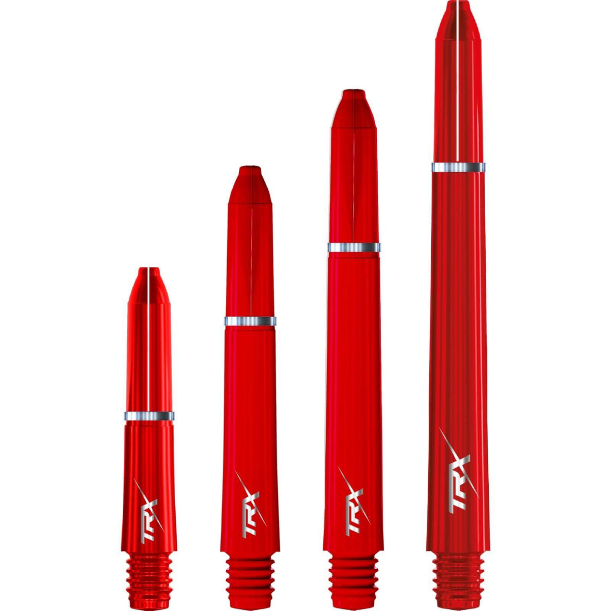 Dart Shafts - Red Dragon - TRX - Nylon Dart Shafts Extra Short (27mm) / Red