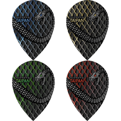 Harrows - Taipan - Pear Dart Flights -