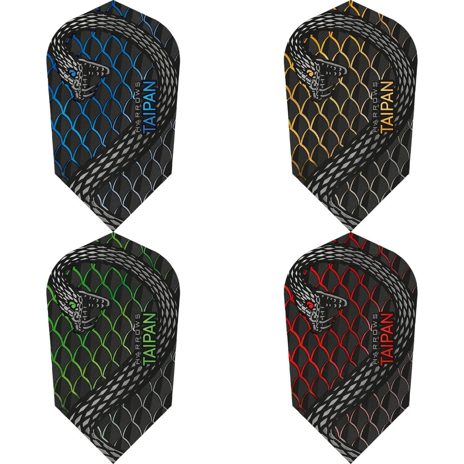 Dart Flights - Harrows - Taipan - Slim Dart Flights 