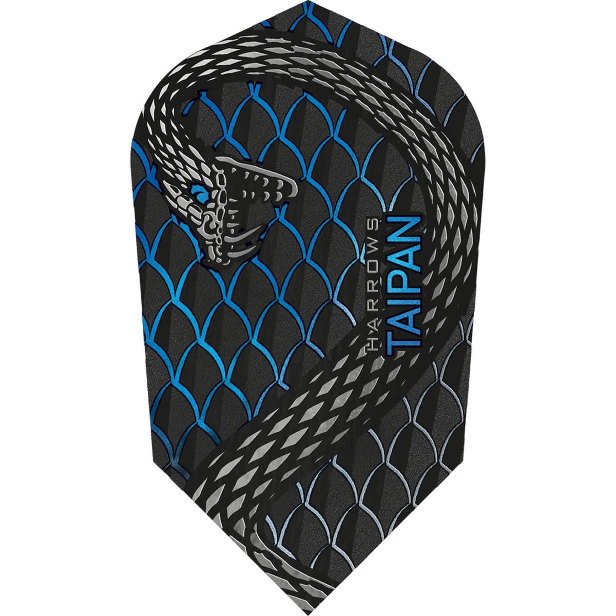 Dart Flights - Harrows - Taipan - Slim Dart Flights Blue