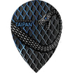 Harrows - Taipan - Pear Dart Flights - Blue