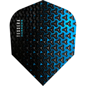 Harrows - Tessera - Standard Dart Flights - Blue