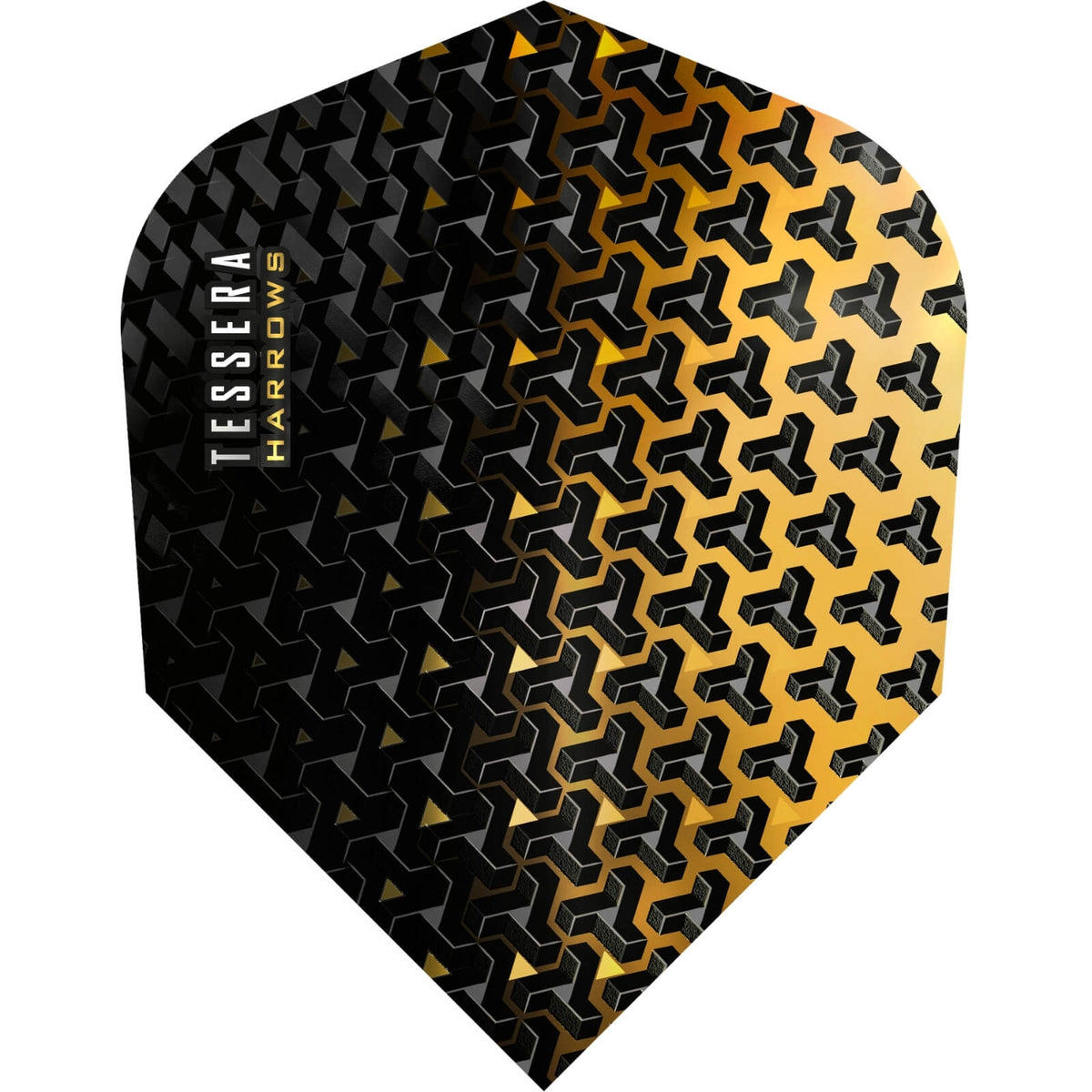 Dart Flights - Harrows - Tessera - Standard Dart Flights Gold
