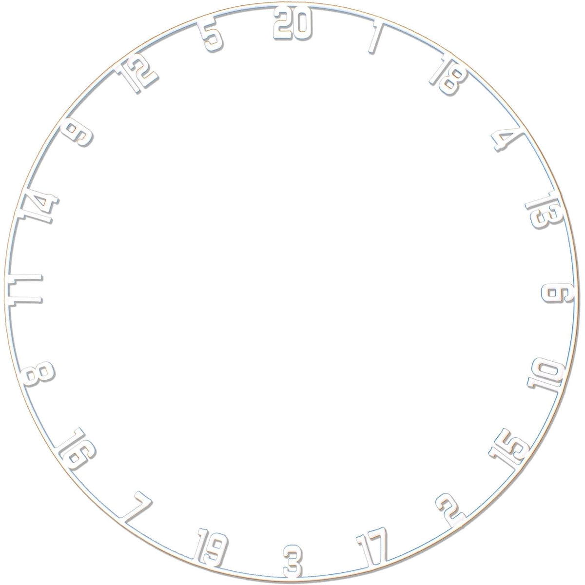 Dartboard Accessories - Tex Darts - Titan Dartboard Number Ring 