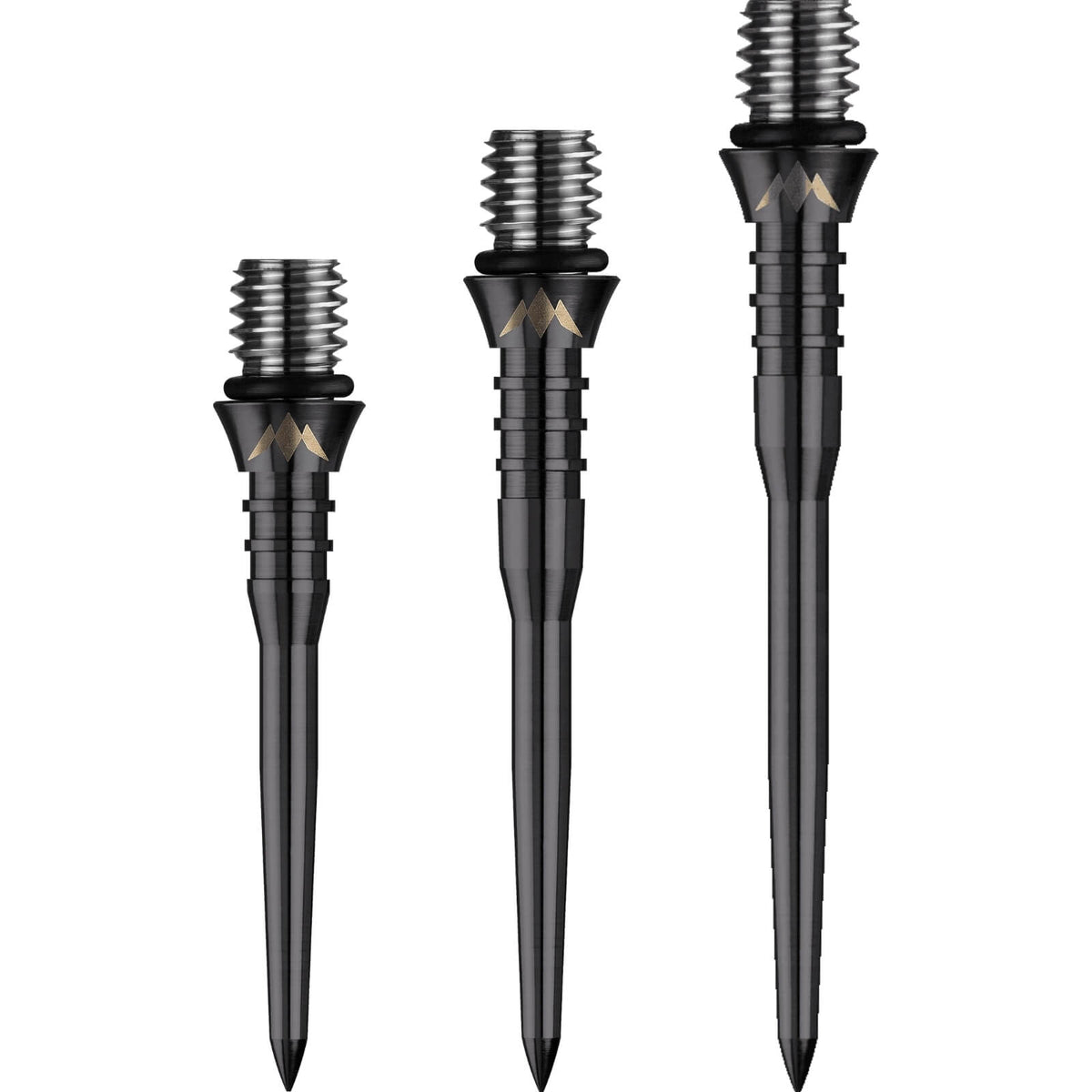 Point Accessories - Mission - Titan Pro Ti Conversion Points - Grooved - 26mm 30mm 34mm 26mm / Black