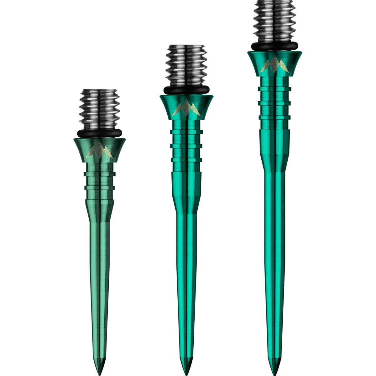 Point Accessories - Mission - Titan Pro Ti Conversion Points - Grooved - 26mm 30mm 34mm 26mm / Green