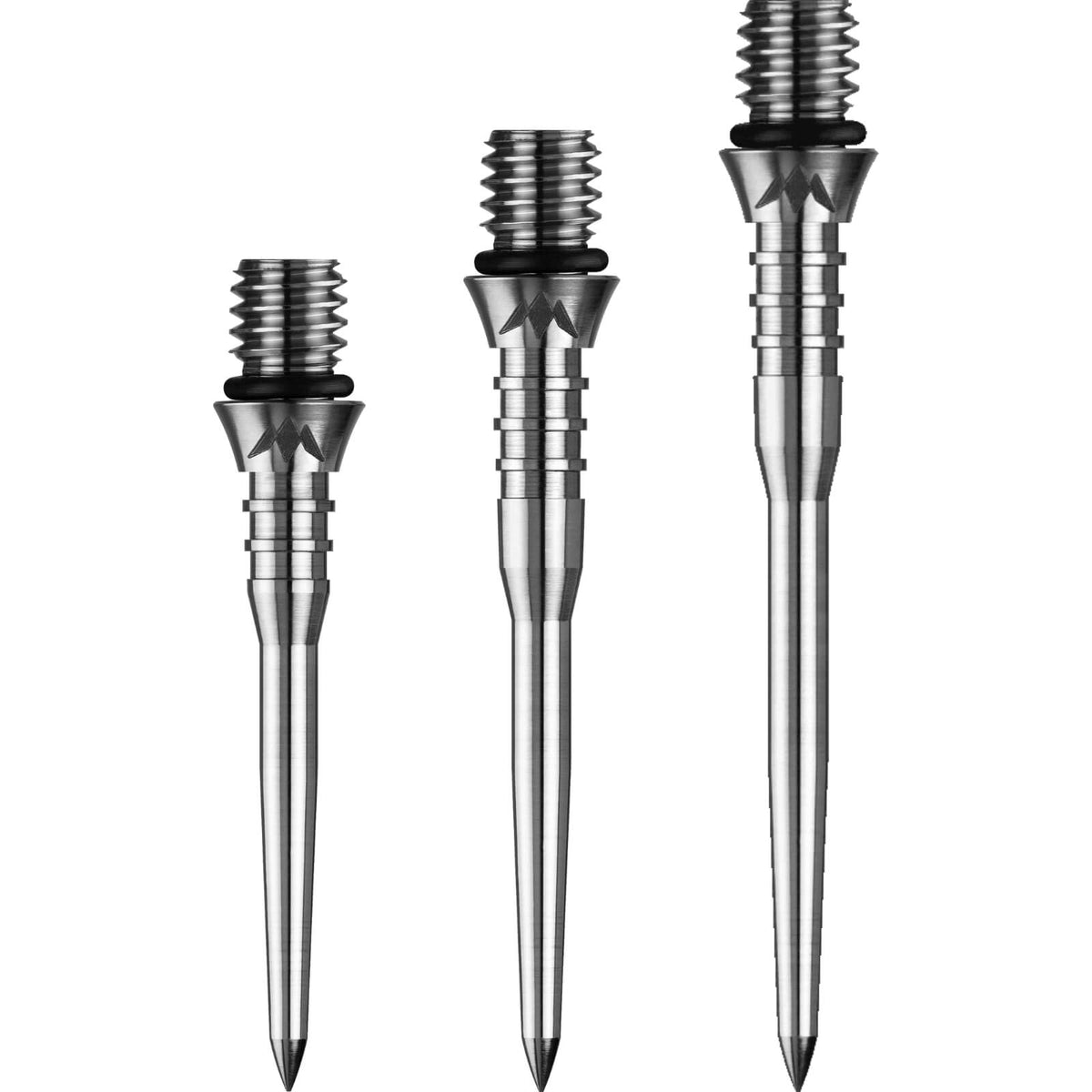 Point Accessories - Mission - Titan Pro Ti Conversion Points - Grooved - 26mm 30mm 34mm 26mm / Silver