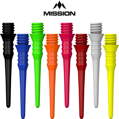 Mission - Titan Pro Soft Tip Dart Points - Bag of 50 -