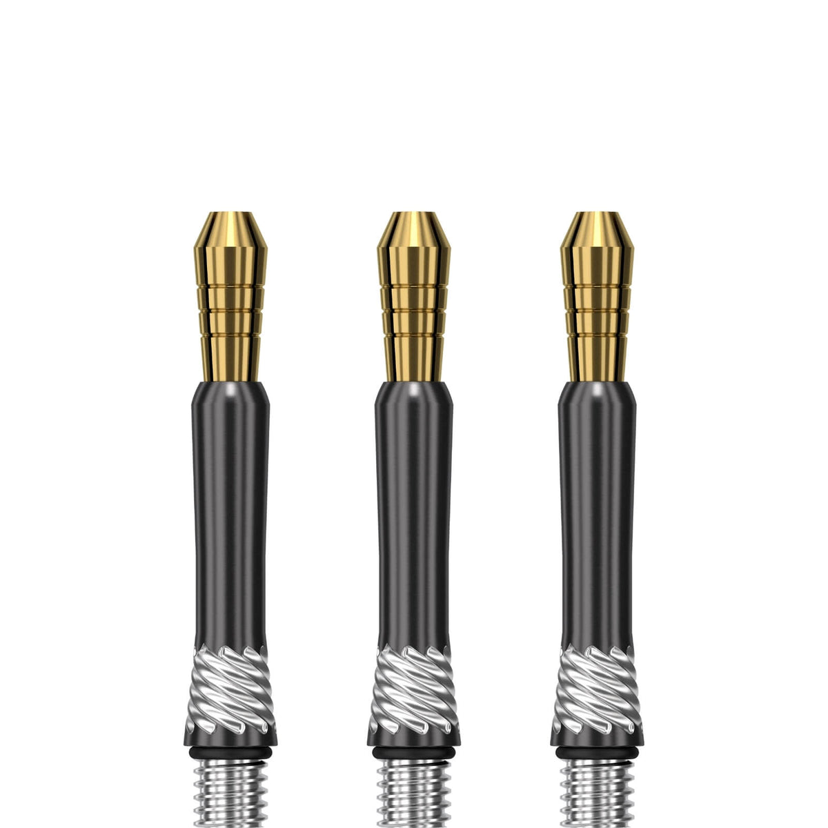 Dart Shafts - Target - Heli Ti Black - Titanium Dart Shafts Short (34.8mm)