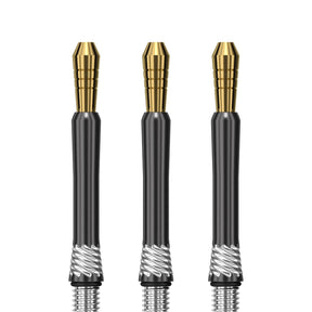 Target - Heli Ti Black - Titanium Dart Shafts - Intermediate (40.4mm)