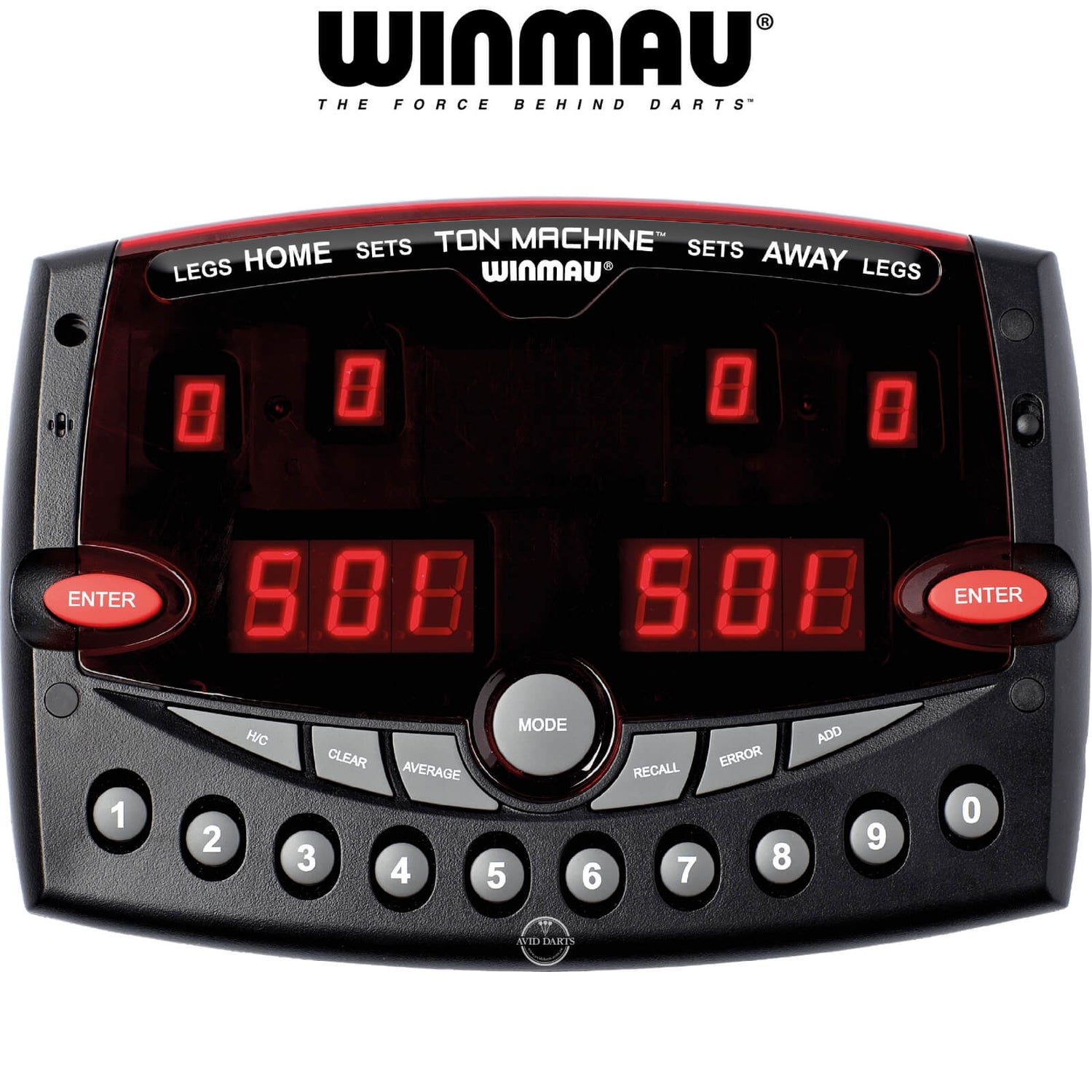 Winmau - Ton Machine - Professional Electronic Darts Scorer -