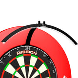 Mission - Torus 100 - Folding Portable LED Dartboard Light -