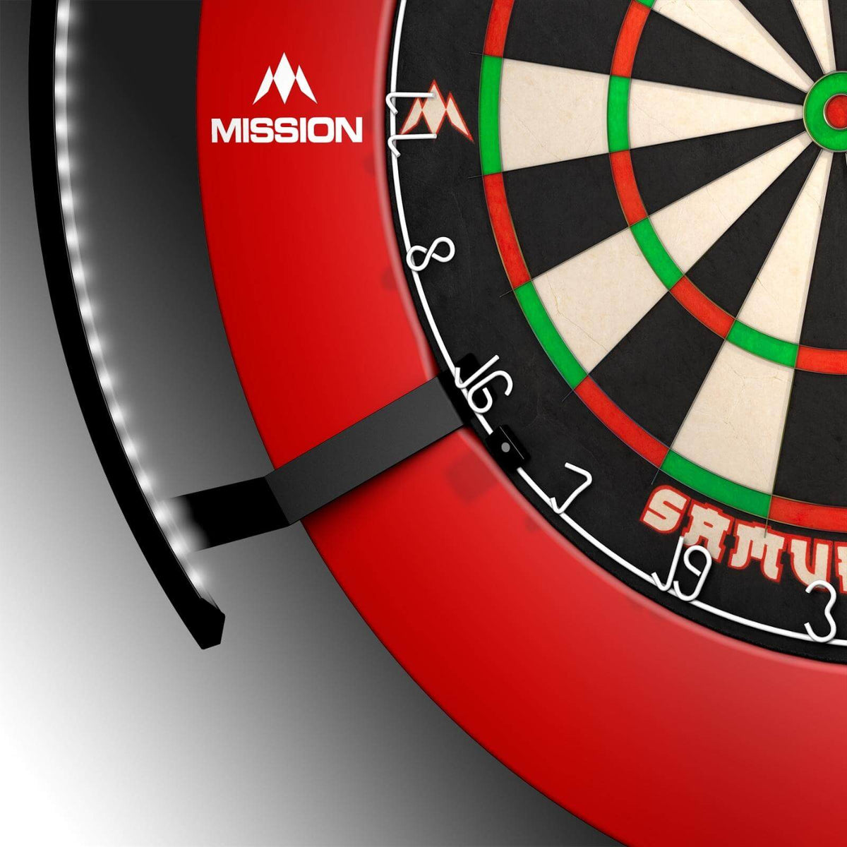 Dartboard Accessories - Mission - Torus 270 Aluminium LED Dartboard Light 