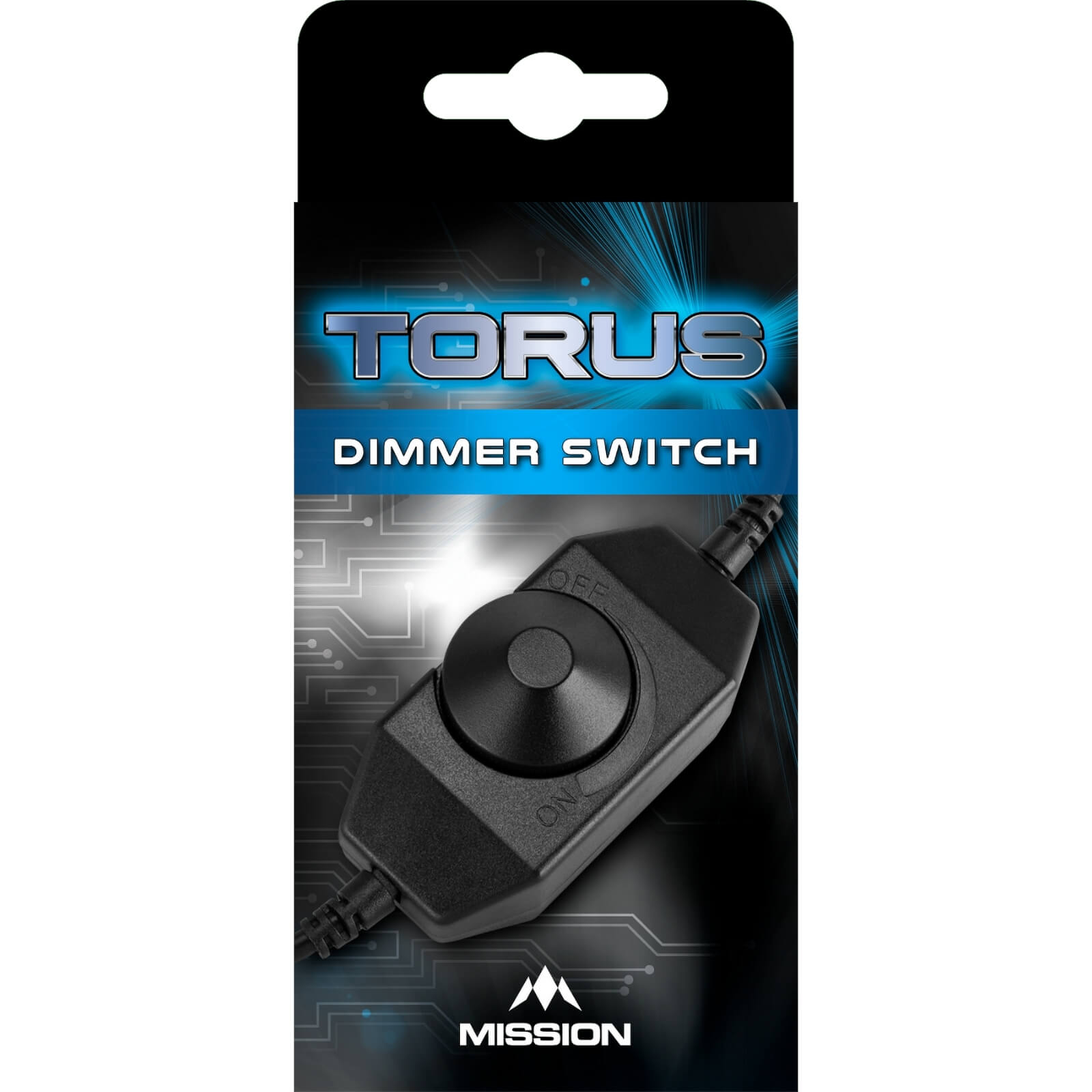 Dartboard Accessories - Mission - Dimmer Switch for Torus Dartboard Light 