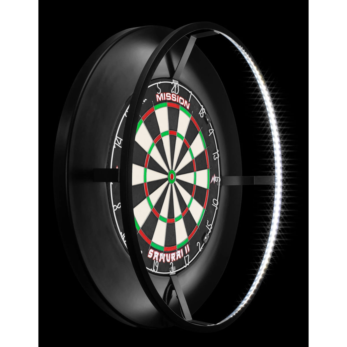 Dartboard Accessories - Mission - Torus Aluminium LED Dartboard Light 