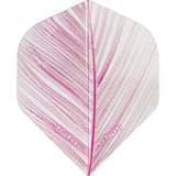Loxley - Transparent Feather Print - Big Wing Dart Flights - Pink