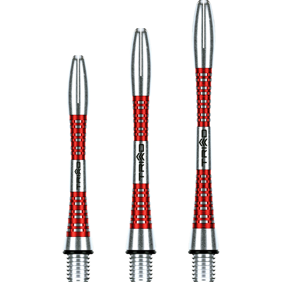 Dart Shafts - Winmau - Triad - Aluminium Dart Shafts Short (35mm) / Red