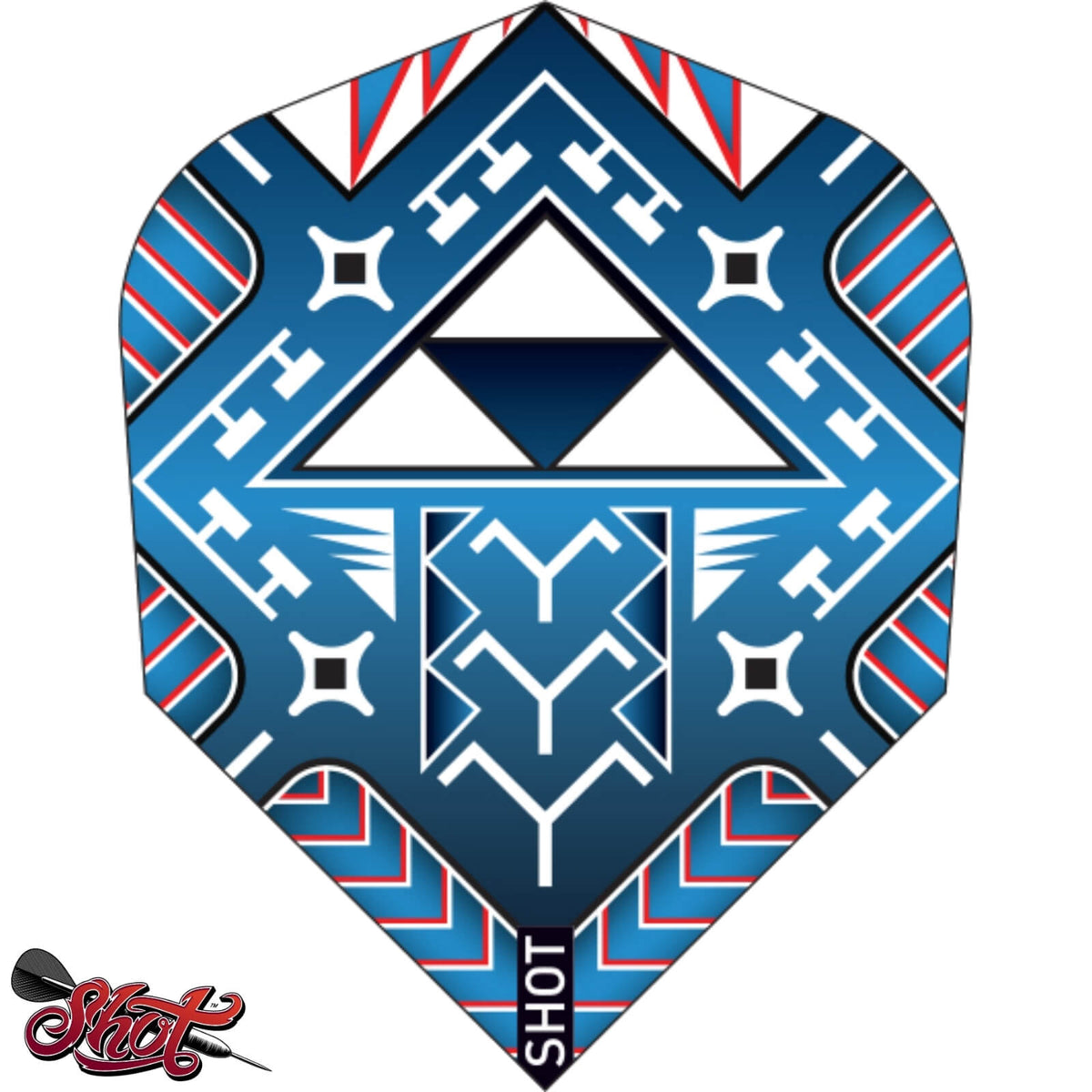 Dart Flights - Shot - Tribal Weapon Koa - Standard Dart Flights 