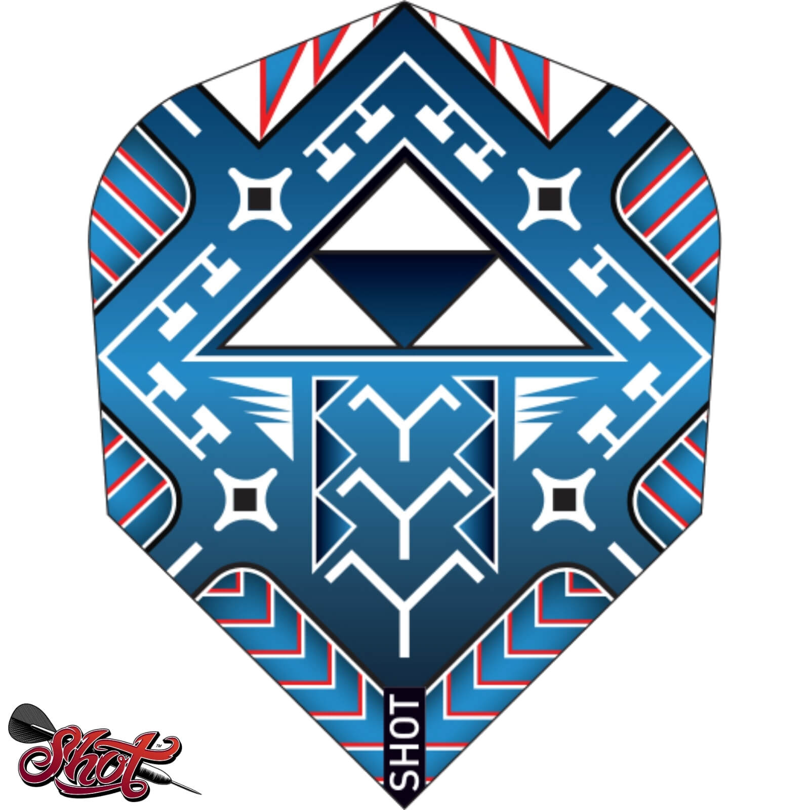 Dart Flights - Shot - Tribal Weapon Koa - Standard Dart Flights 